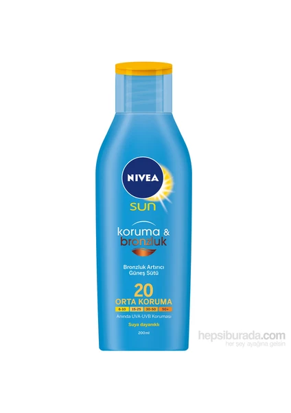 Sun Koruma&Bronzluk Bronzluk Arttırıcı Güneş Sütü Gkf 20 200Ml