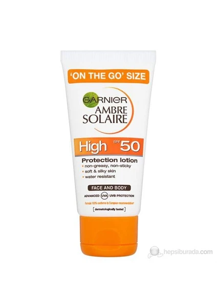 Ambre Solaire Seyahat Boyu Spf 50 50 Ml