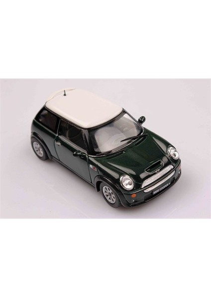 Kırmızı Mini Cooper S 1/28 Çek Bırak Die-Cast Model Araç