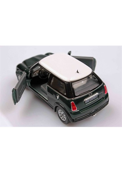 Kırmızı Mini Cooper S 1/28 Çek Bırak Die-Cast Model Araç