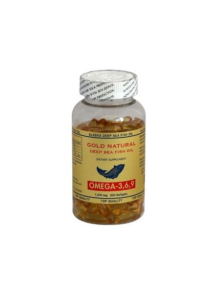 Omega 3-6-9 1000Mg. 200 Softgels