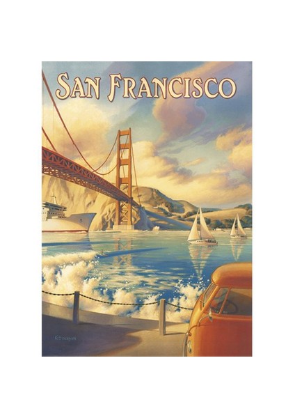 Puzzle San Francisco (1000 Parça)