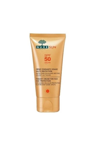 Sun - Creme Fondante Visage Haute Protection Spf50 50Ml - Güneş Koruyucu Yüz Kremi