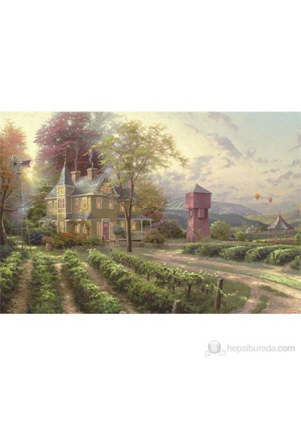 1000 Parça Thomas Kinkade Abundant Harvest