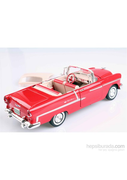 1955 Chevy Bel Air 1/18 Die Cast Model Araç