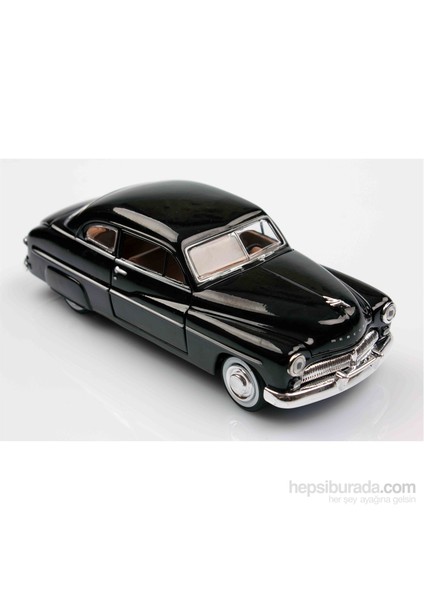Siyah 1949 Mercury Coupe 1/24 Die Cast Model Araç