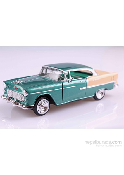 1955 Chevy Bel Air 1/24 Die Cast Model Araç