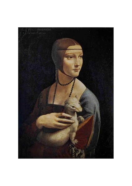 Puzzle Dama con l'ermellio, Leonardo da Vinci (1000 Parça)