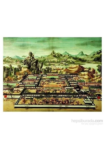 Imperial Palace Of Yuanming-Yun, Chinese Art (1500 Parça Puzzle)
