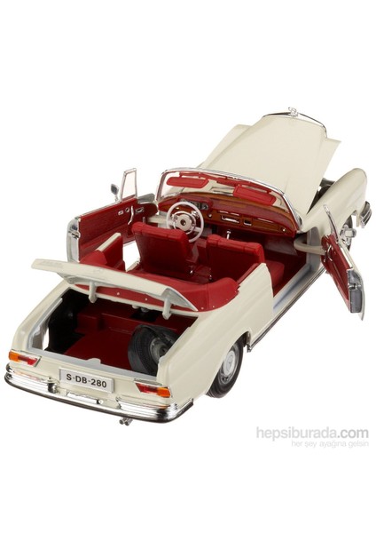 Maisto 1:18 1967 Mercedes-Benz 280 Se Model Araba fiyatları