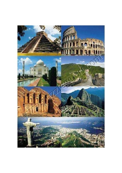 The 7 Wonders Of The World (1000 Parça)