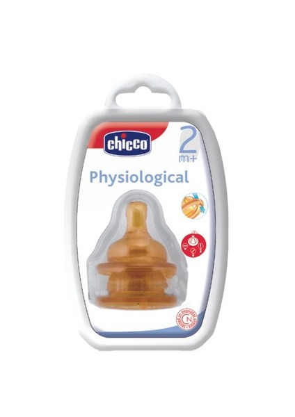Fizyolojik Biberon Emziği 2 ay+ Akış Ayarlı Kauçuk