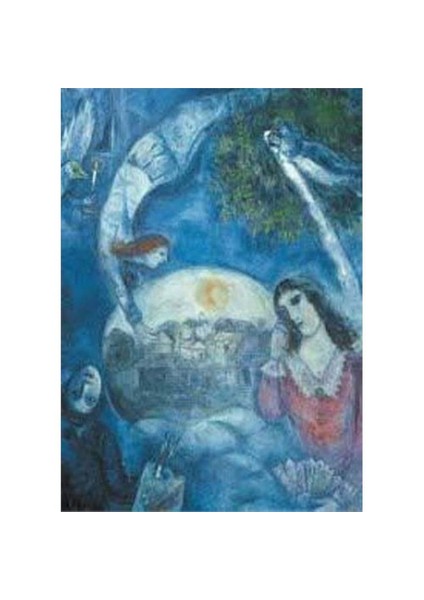 Puzzle Around her,Marc Chagall (1500 Parça)