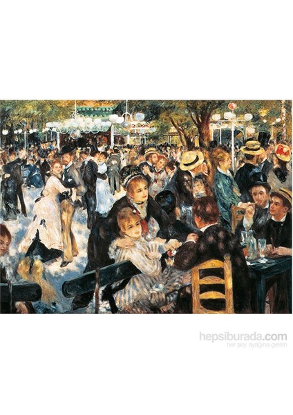 1000 Parça Puzzle Renoir - Bal du Moulin de la Galette