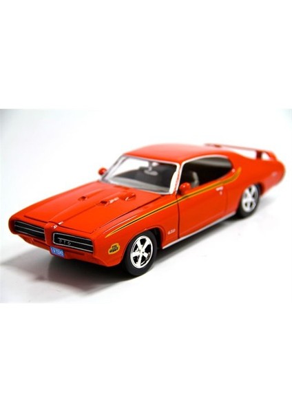 1:24 1969 Pontiac Gto Judge -Turuncu Model Araba