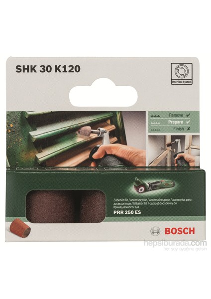 Prr 250 Es Konik Rulo Zımpara Aksesuarı - 30Mm, 120 Kum - 3 Adet fiyatları