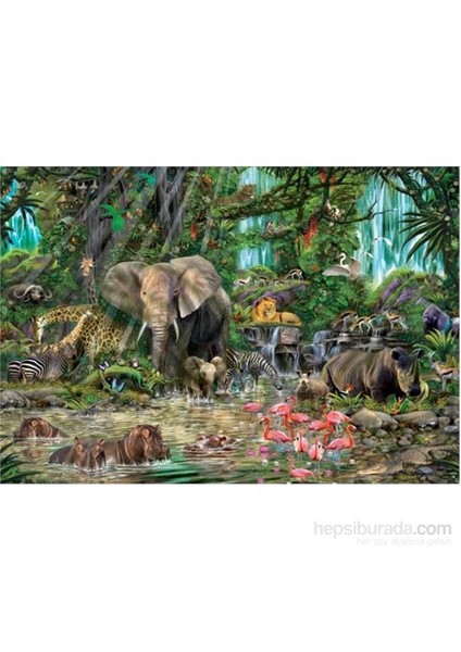 Jungle Africana - 2000 Parça Puzzle