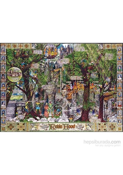 Adventures Of Robin Hood (1000 Parça)