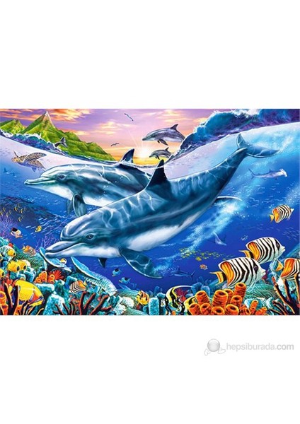 3000 Parça Puzzle Dolphin Lagoon