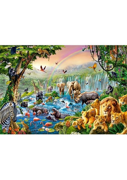 500 Parça Puzzle Jungle River