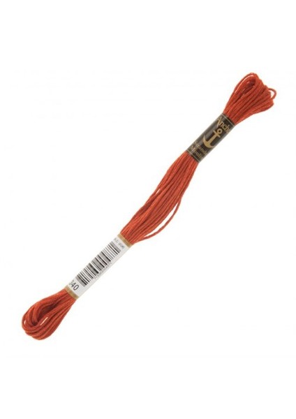 Muline 8M Kırmızı Nakış İpliği - 0340