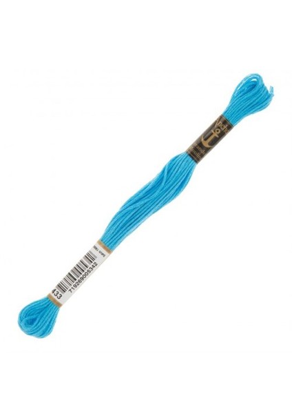 Muline 8M Mavi Nakış İpliği - 0433