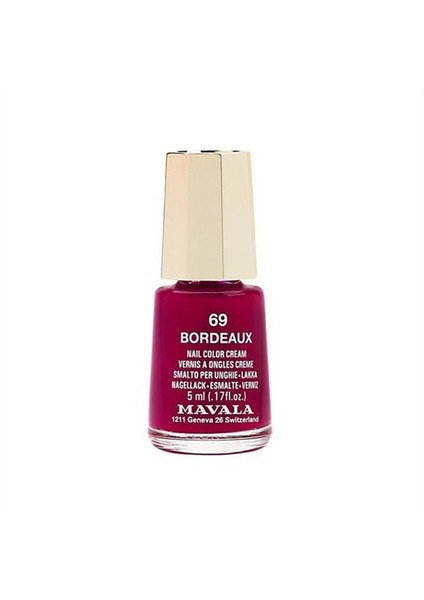 Mini Color 69 Bordeaux 5ml Oje