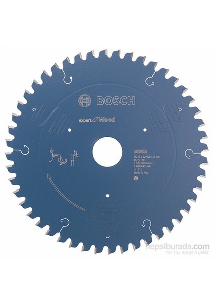 - Expert Serisi Ahşap İçin Daire Testere Bıçağı - 210 X 30 X 2,4 Mm, 48 Diş fiyatları