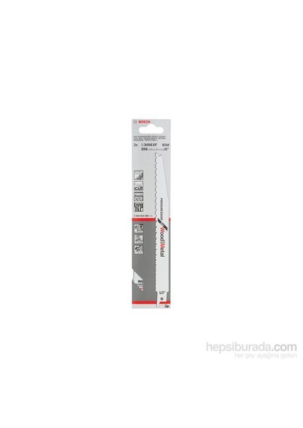 - Progressor Serisi Ahşap Ve Metal İçin Tilki Kuyruğu Bıçağı S 3456 Xf - 2'Li Paket fiyatları