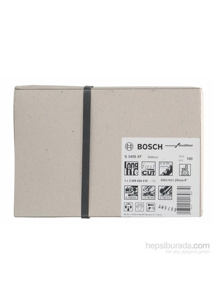 - Progressor Serisi Ahşap Ve Metal İçin Tilki Kuyruğu Bıçağı S 3456 Xf - 100'Lü Paket