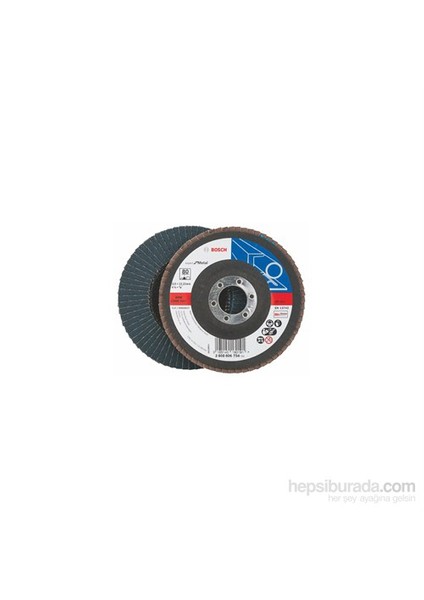 - Flap Zımpara Diski - 115 Mm, 22,23 Mm, 80 Kum