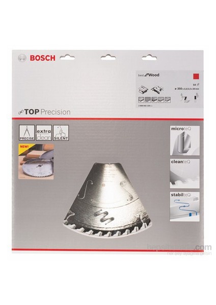 - Best Serisi Hassas Kesim Ahşap İçin Daire Testere Bıçağı - 350 X 30 X 3,5 Mm, 54 Diş