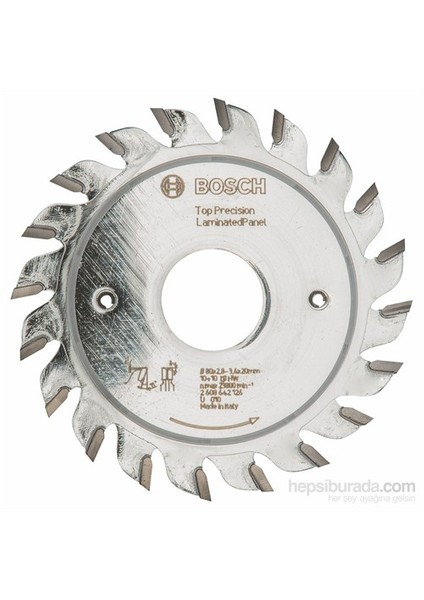 - Best Serisi Hassas Kesim Lamine Panel İçin Ön Çizme Bıçağı - 80 X 20 X 2,8-3,6 Mm, 10+10 Diş fiyatları