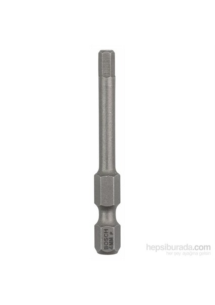 - 3'Lü Paket - Ekstra Sert Seri Vidalama Ucu - Hex 4, 49 Mm
