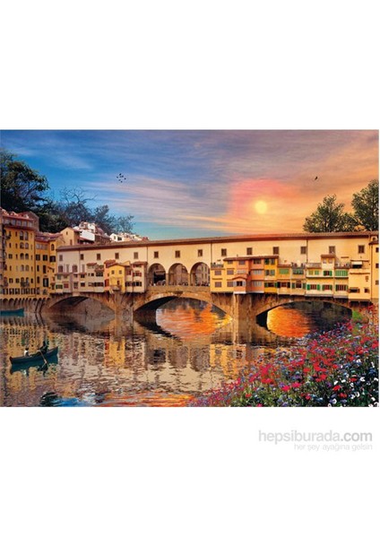 1000 Parça Puzzle Romantik İtalya - Firenze