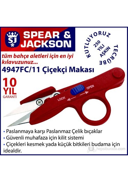 4947Fc11 Çiçekçi Makası