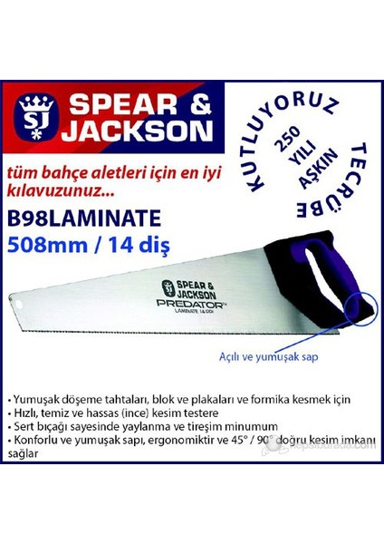 B98lamınate El Testeresi Yumuşak Döşeme Tahtaları İçin