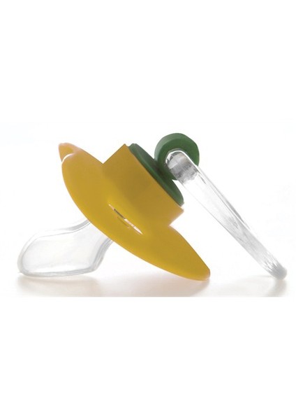 Damaklı Silikon Emzik (%0 BPA) 6 Ay+ / Limon