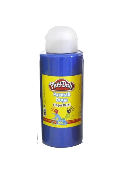 500 Ml Parmak Boyası(Tüp)Mavi Play-Pr010