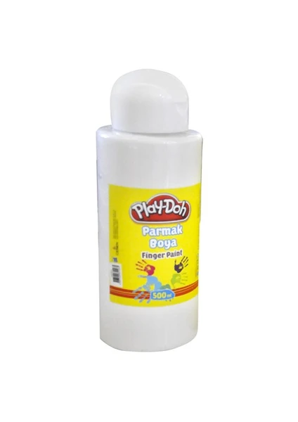 500 Ml Parmak Boyası(Tüp)Beyaz Play-Pr014