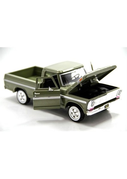1:24 1969 Ford F-100 Pickup -Yeşil Model Araba modelleri