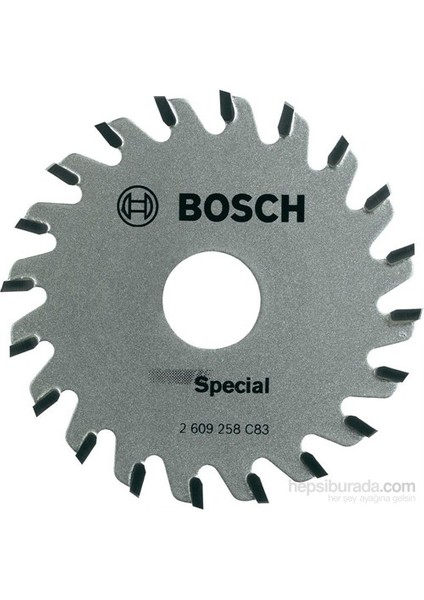 - PKS 16 Ahşap, Metal, Seramik ve Plastik için Özel Daire Testere Bıçağı 65x15mm, 20 Diş