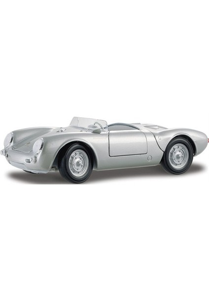 Maisto Porsche 550 Spyder Model Araba 1:18 Special Edition Gri