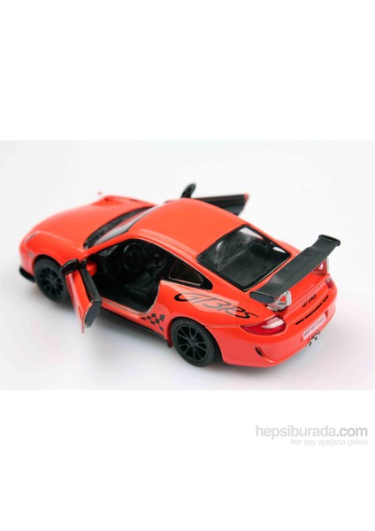 Turuncu 2010 Porsche 911 Gt3 Rs 1/36 Çek Bırak Die-Cast Model Araç fiyatları
