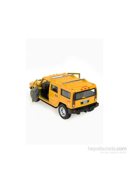 2008 Hummer H2 Suv Çek Bırak 1/40 Die Cast Model Araç