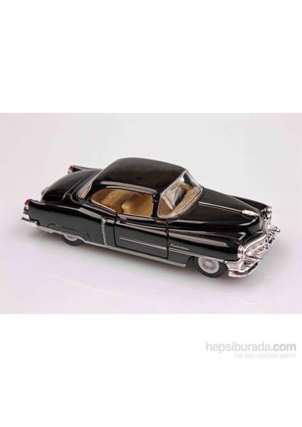 Siyah 1953 Cadillac Series 62 1/43 Çek Bırak Die-Cast Model Araç