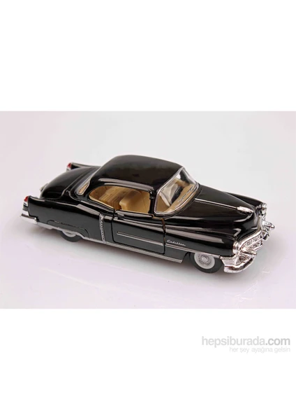 Siyah 1953 Cadillac Series 62  1/43 Çek Bırak Die-Cast Model Araç