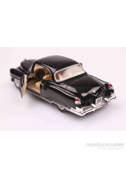 Siyah 1953 Cadillac Series 62 1/43 Çek Bırak Die-Cast Model Araç