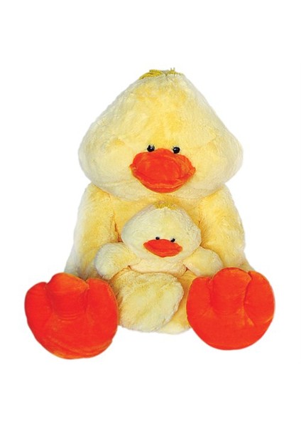 Yavrulu Ördek Peluş Oyuncak 80 Cm