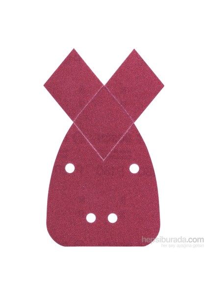 - Multi Zımpara Kağıdı 5'Li, 95 X 135 Mm 180 Kum 4 Delik